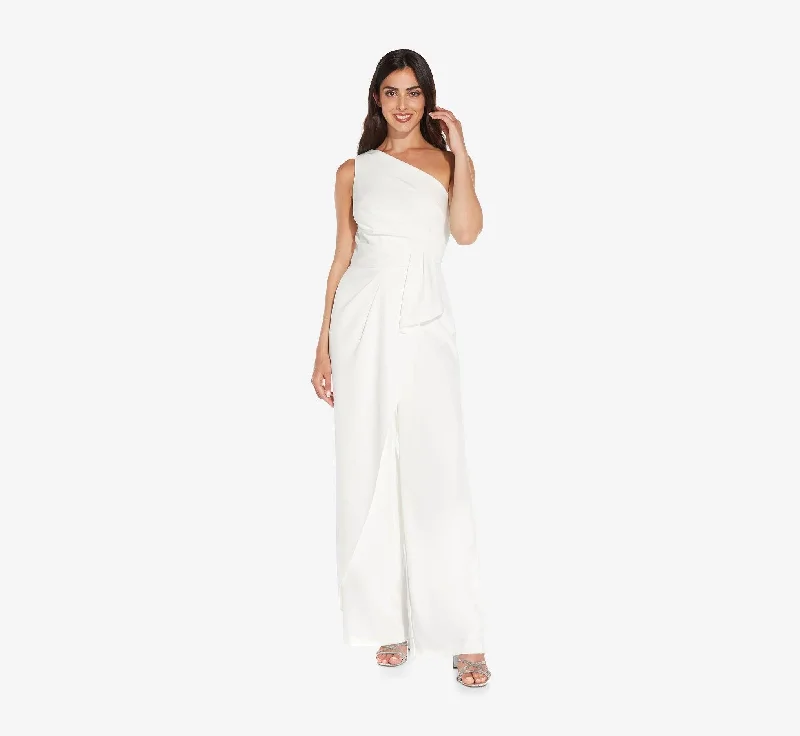 Maternity bodycon dress for expecting mothersAdrianna Papell AP1E208965 One Shoulder Jumpsuit Maternity bodycon dress for expecting mothersAdrianna Papell AP1E208965 One Shoulder Jumpsuit