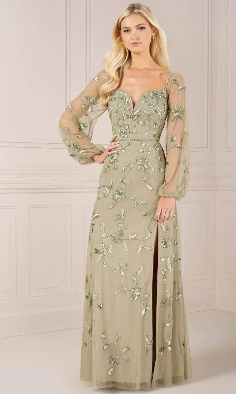 Wedding guest dresses with button - down fronts and A - line silhouettesAdrianna Papell Platinum 40440 - Sweetheart Long Dress Wedding guest dresses with button - down fronts and A - line silhouettesAdrianna Papell Platinum 40440 - Sweetheart Long Dress