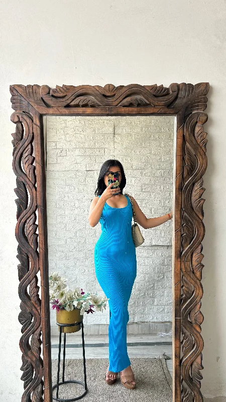 Bodycon dress with a transparent panel​Classy dress length:46/bust:32-34