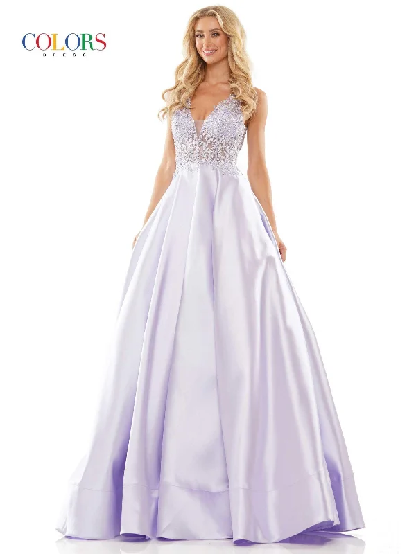 Bodycon dress for a bridal shower​Colors 2914 Colors Sleeveless Long Evening Dress