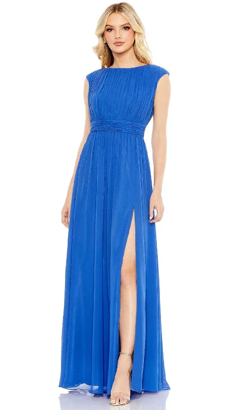 Wedding guest dresses with fringe accents for a bohemian - inspired weddingIeena Duggal 55863 - Pleated Bodice Bateau Evening Gown Wedding guest dresses with fringe accents for a bohemian - inspired weddingIeena Duggal 55863 - Pleated Bodice Bateau Evening Gown