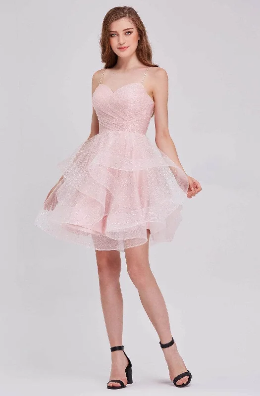 Cocktail dresses with a wrap - front style and a long - length optionJ'Adore Dresses - Sweetheart Tulle Cocktail Dress J16078 Cocktail dresses with a wrap - front style and a long - length optionJ'Adore Dresses - Sweetheart Tulle Cocktail Dress J16078