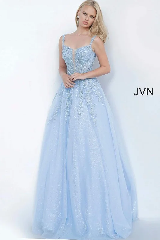 Bodycon dress with a thigh - high slit​Jovani 4271 Long Prom Ball Gown