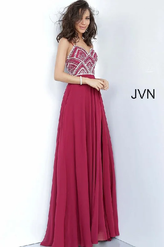 Bodycon dress in a geometric pattern​Jovani 2405 Long Formal Prom Dress