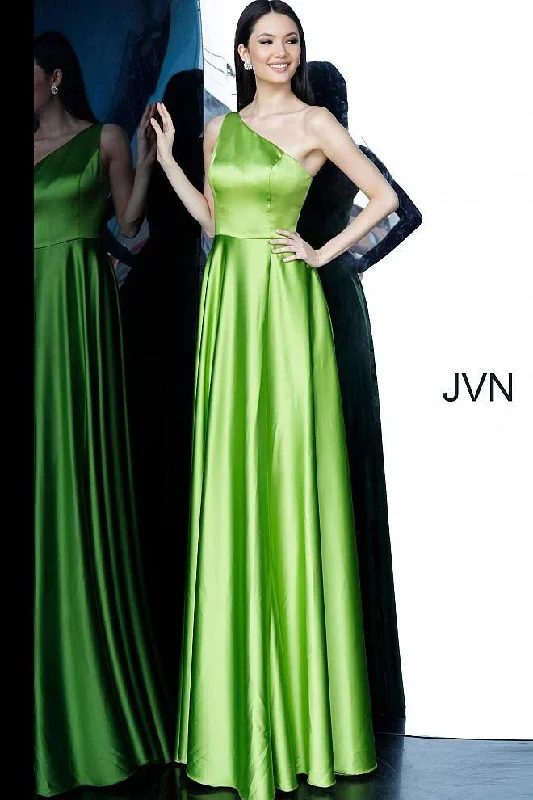 Plus - size bodycon dress for a flattering fit​Jovani 1766 Prom Long Satin Dress
