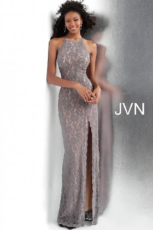 Bodycon dress with a cold - shoulder design​Jovani 61347 Prom Long Dress