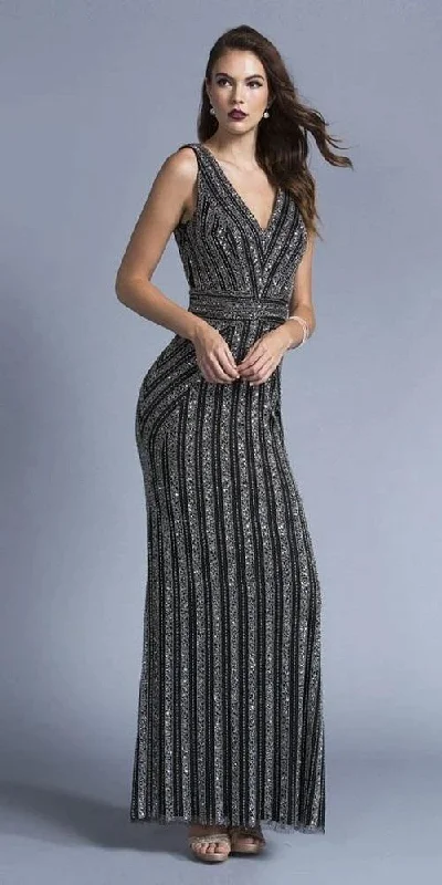 Bodycon dress in a neon color for a vibrant appearanceLong Formal Sleeveless Evening Prom Sequins Gown Bodycon dress in a neon color for a vibrant appearanceLong Formal Sleeveless Evening Prom Sequins Gown