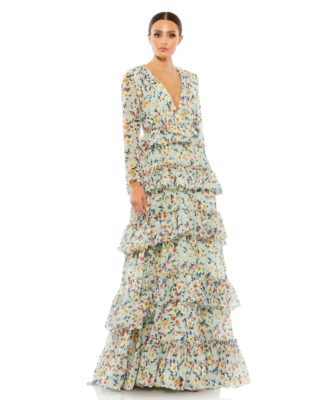 Embroidered wedding guest dresses in earthy tones for a rustic weddingMac Duggal 55664 Long Sleeve Floral Formal Dress Embroidered wedding guest dresses in earthy tones for a rustic weddingMac Duggal 55664 Long Sleeve Floral Formal Dress