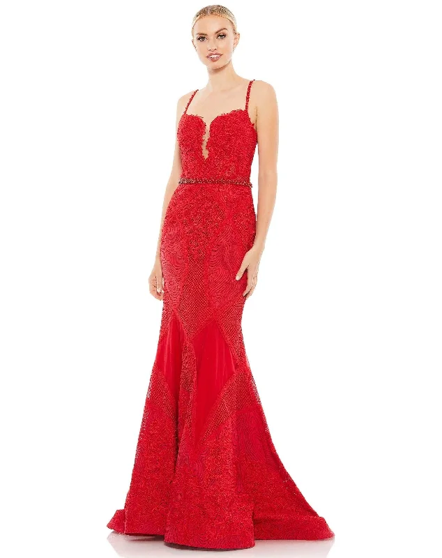 Wedding guest dresses with cut - out details and midi lengthsMac Duggal 79082 Prom Long Lace Mermaid Dress Sale