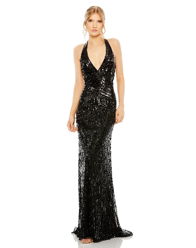 Wedding guest dresses with mesh panels and empire waistsMac Duggal 5390 Sleeveless Fitted Formal Dress
