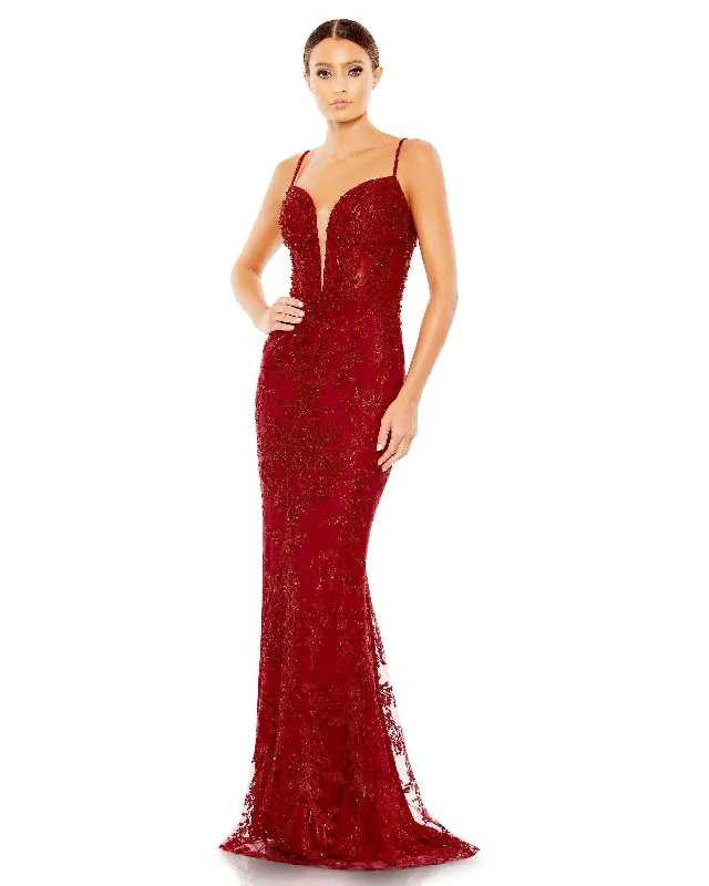 Strapless wedding guest dresses with rhinestone - studded bodicesMac Duggal 20330 Spaghetti Strap Long Formal Dress Strapless wedding guest dresses with rhinestone - studded bodicesMac Duggal 20330 Spaghetti Strap Long Formal Dress