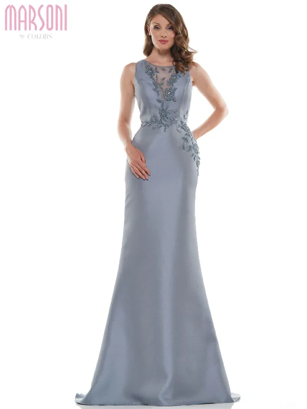 Strapless bodycon dress for a glamorous evening​Marsoni Long Prom Dress