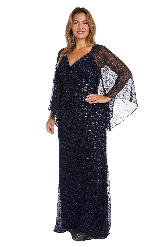 Sheath - style wedding guest dresses with lace overlaysNightway Long Mother of the Bride Dress 22182 Sheath - style wedding guest dresses with lace overlaysNightway Long Mother of the Bride Dress 22182