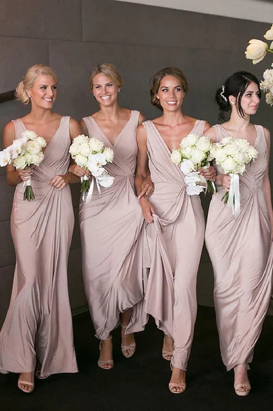 Cotton wedding guest dresses with smocked details for a casual weddingPink Fitted Spandex Draped Long Bridesmaid Dress Cotton wedding guest dresses with smocked details for a casual weddingPink Fitted Spandex Draped Long Bridesmaid Dress