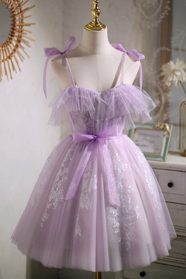 Sheath party dresses in a bold color for a statement - making outfitSweet Purple A-line Short Prom Dress Homecoming Dress with Ribbon PD463 Sheath party dresses in a bold color for a statement - making outfitSweet Purple A-line Short Prom Dress Homecoming Dress with Ribbon PD463