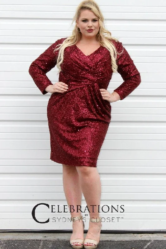 Bodycon dress made of stretchy spandex for comfortSydneys Closet Short Glitter Party Dress Sale Bodycon dress made of stretchy spandex for comfortSydneys Closet Short Glitter Party Dress Sale
