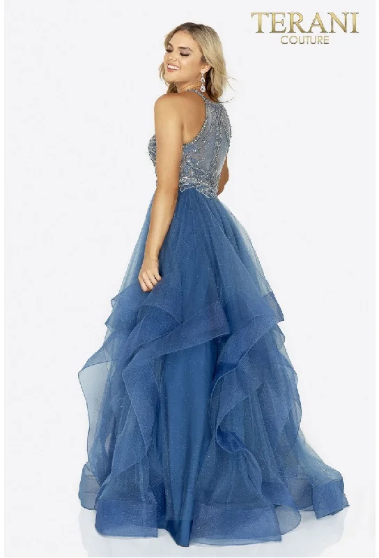 Bodycon dress for a cocktail party​Terani Couture 2011P1217 Promlter Long Ball Gown