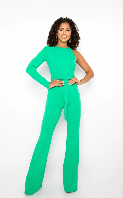 Formal dresses with wrap - around styles and beaded belts for a customized fitAva Presley 38554 Jumpsuit Formal dresses with wrap - around styles and beaded belts for a customized fitAva Presley 38554 Jumpsuit