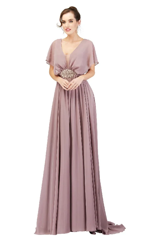 Formal dresses with wrap - around styles and beaded belts for a customized fitCecilia Couture 1850 Dress Formal dresses with wrap - around styles and beaded belts for a customized fitCecilia Couture 1850 Dress