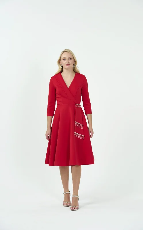 Party dresses with a satin - lined interior for added comfort​Gygess G2325113 Dress