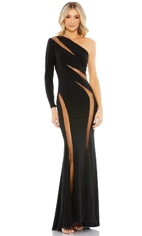 Formal dresses with gathered bodices and wide - leg skirts for a comfortable and stylish silhouetteIeena Duggal 11311 - Asymmetrical Mesh Cut Elegant Gown Formal dresses with gathered bodices and wide - leg skirts for a comfortable and stylish silhouetteIeena Duggal 11311 - Asymmetrical Mesh Cut Elegant Gown