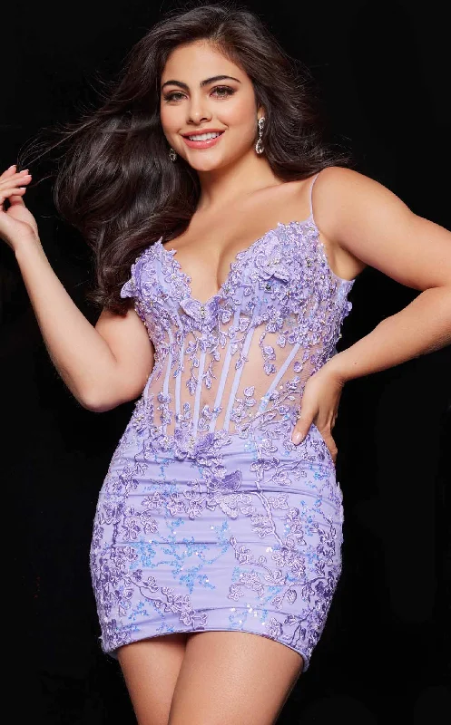 Party dresses with a handkerchief hem for a unique and flowing style​Jovani 26194 Dress