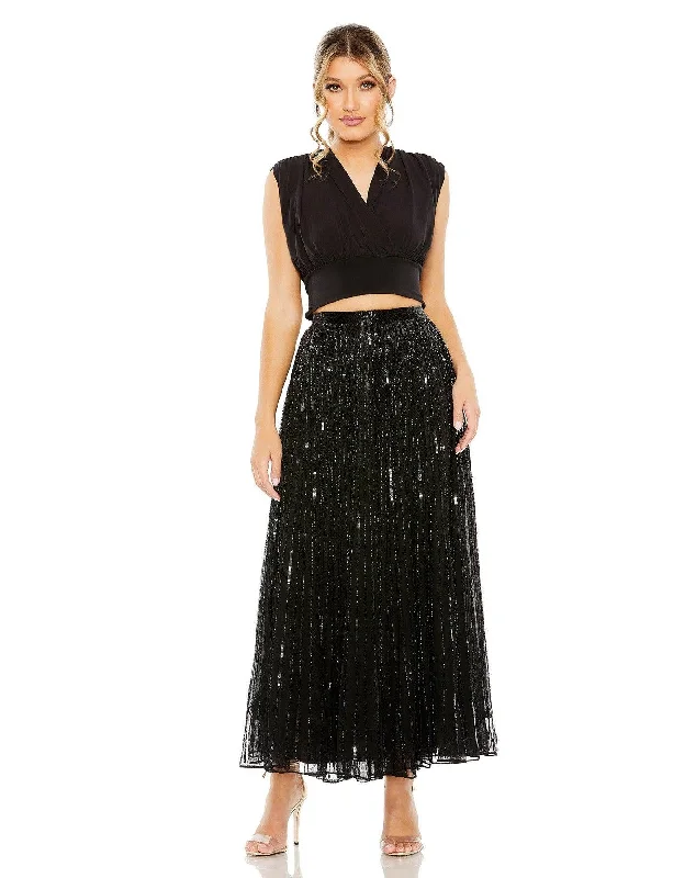 Party dresses with a sheer panel for a hint of allureMac Duggal R5702 Formal Tea Length Skirt Only Party dresses with a sheer panel for a hint of allureMac Duggal R5702 Formal Tea Length Skirt Only