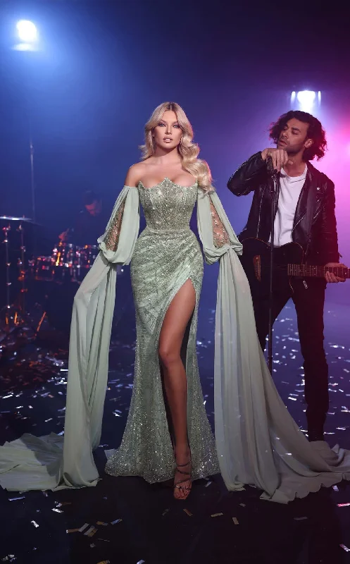 Ball - gown style formal dresses with sequined bodices for promModessa Couture M23507 Dress Ball - gown style formal dresses with sequined bodices for promModessa Couture M23507 Dress