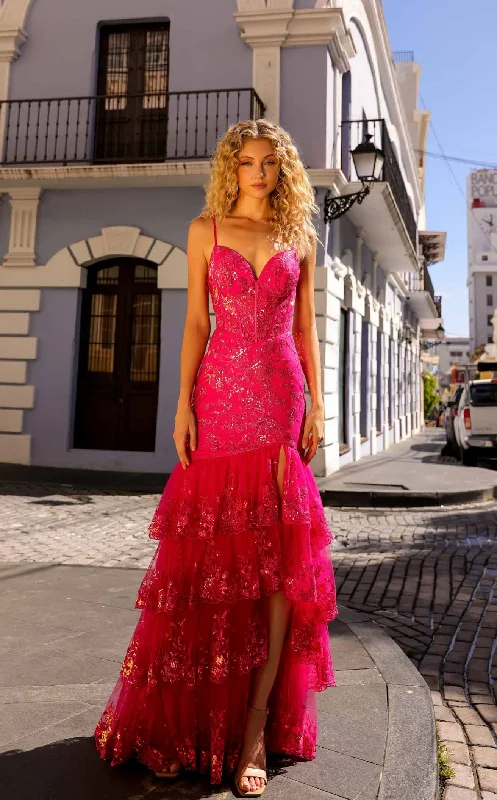 Prom dresses with keyhole backs and rhinestone - studded straps for a flirty lookNox Anabel T1337 Dress Prom dresses with keyhole backs and rhinestone - studded straps for a flirty lookNox Anabel T1337 Dress