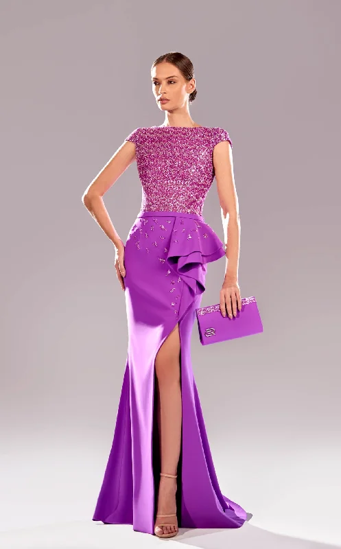 Prom dresses with cold - shoulder cutouts and satin bows for a trendy lookReverie Couture SS2479 Dress Prom dresses with cold - shoulder cutouts and satin bows for a trendy lookReverie Couture SS2479 Dress