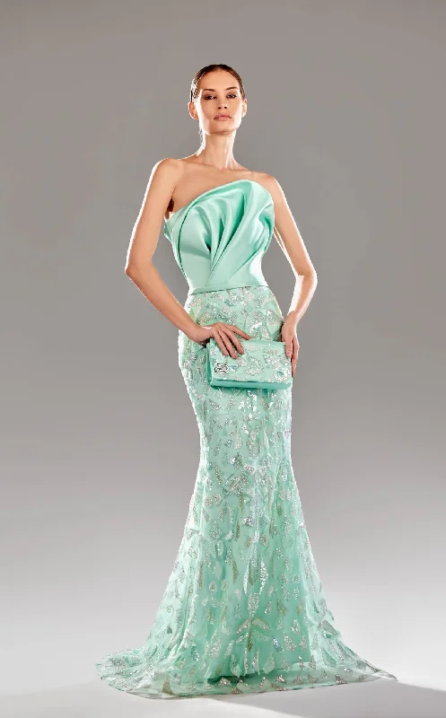Formal dresses with button - front designs and tulle skirts for a charming prom styleReverie Couture SS2488 Dress Formal dresses with button - front designs and tulle skirts for a charming prom styleReverie Couture SS2488 Dress