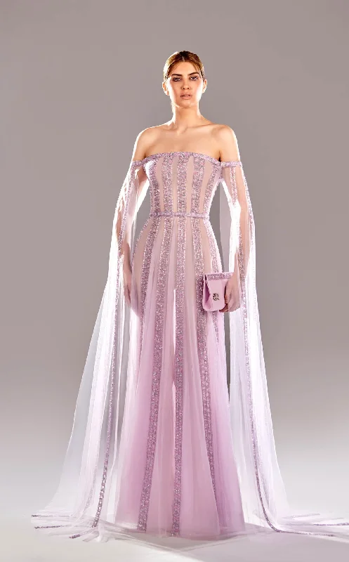 Mermaid - cut formal dresses in satin for a glamorous prom nightReverie Couture SS2494 Dress Mermaid - cut formal dresses in satin for a glamorous prom nightReverie Couture SS2494 Dress