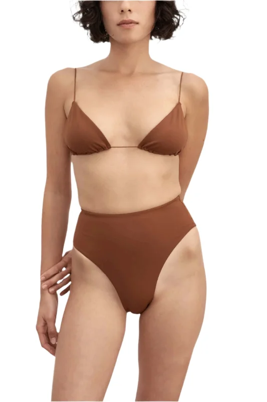 Sports bikini for high - intensity water activities like surfing90'S High Waist Bottom | Truffle Sports bikini for high - intensity water activities like surfing90'S High Waist Bottom | Truffle