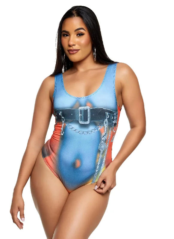 Organic Cotton Bodysuits for an Eco - Friendly and Comfortable OptionBuckle Body Print Sleeveless Bodysuit Organic Cotton Bodysuits for an Eco - Friendly and Comfortable OptionBuckle Body Print Sleeveless Bodysuit