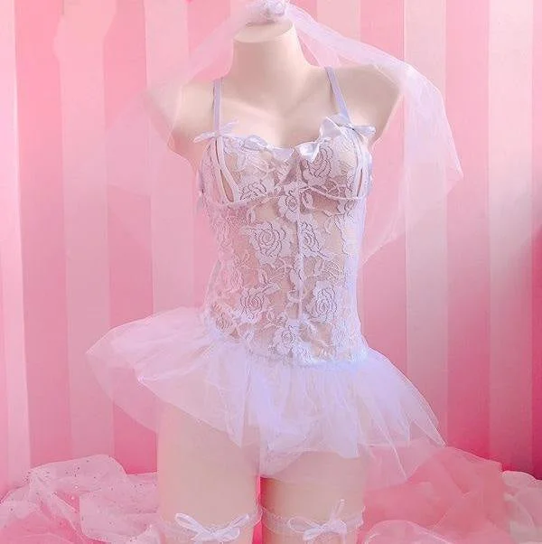 Printed Bodysuits with Floral Patterns for a Feminine VibeBridal Bodysuit Lingerie