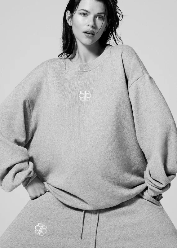 Ruffled Bodysuits with a Playful and Feminine TouchClassic Terry Crewneck Sweatshirt Ruffled Bodysuits with a Playful and Feminine TouchClassic Terry Crewneck Sweatshirt