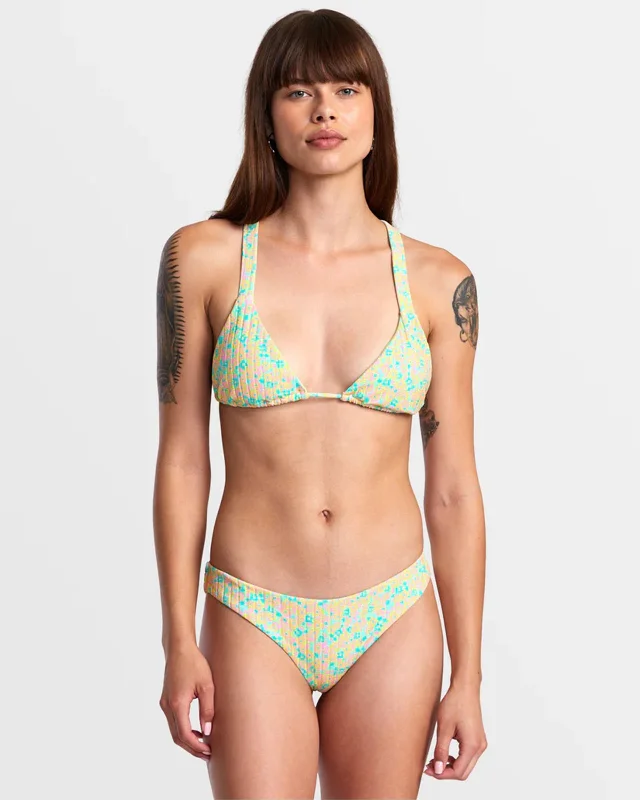 Plus Size Women's Ruffled Bikini Tops in Floral Print for a Feminine Beach LookConfetti Wide Crossback Triangle Bikini Top Plus Size Women's Ruffled Bikini Tops in Floral Print for a Feminine Beach LookConfetti Wide Crossback Triangle Bikini Top
