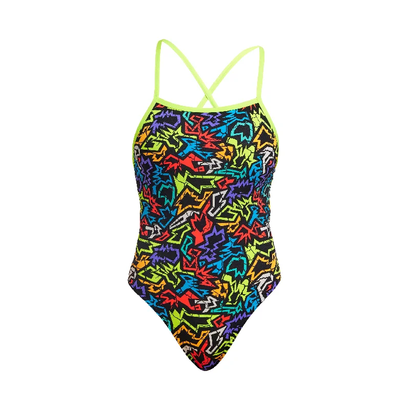 Lace - trimmed women swimwear for an elegant and romantic touchFunk Me | Ladies Tie Me Tight One Piece Lace - trimmed women swimwear for an elegant and romantic touchFunk Me | Ladies Tie Me Tight One Piece