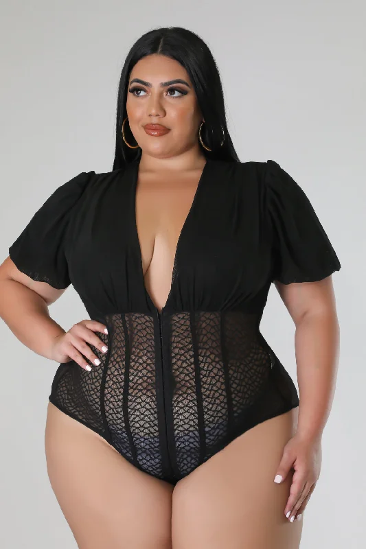 Metallic Bodysuits for a Glitzy and Glamorous Night OutGenelle Bodysuit