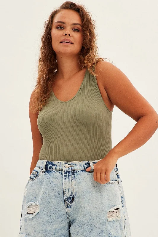 Mesh Bodysuits for a Bold and Edgy Fashion StatementGreen Bodysuit Sleeveless V-neck Seamless Mesh Bodysuits for a Bold and Edgy Fashion StatementGreen Bodysuit Sleeveless V-neck Seamless