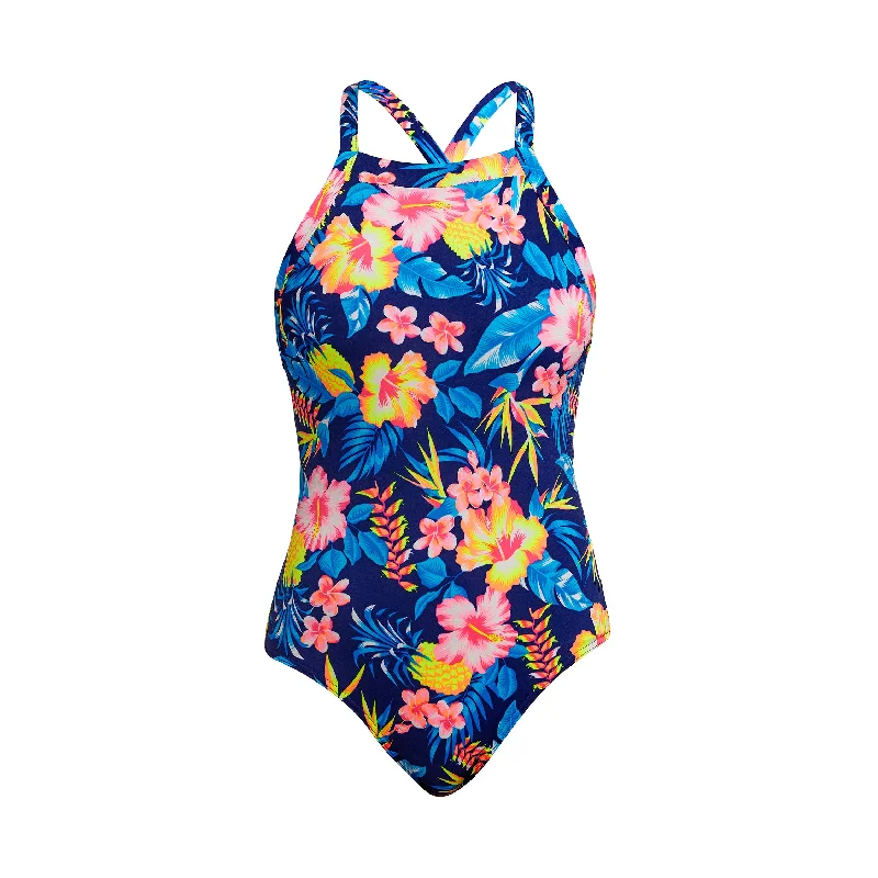 Long - sleeve women swimwear for extra sun protection and modestyIn Bloom | Ladies Sky Hi One Piece Long - sleeve women swimwear for extra sun protection and modestyIn Bloom | Ladies Sky Hi One Piece