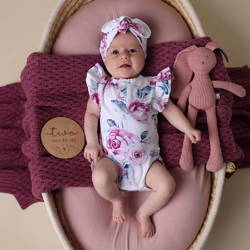 Mesh Bodysuits for a Bold and Edgy Fashion StatementLilac Skies Short Sleeve Organic Bodysuit with Frill Mesh Bodysuits for a Bold and Edgy Fashion StatementLilac Skies Short Sleeve Organic Bodysuit with Frill