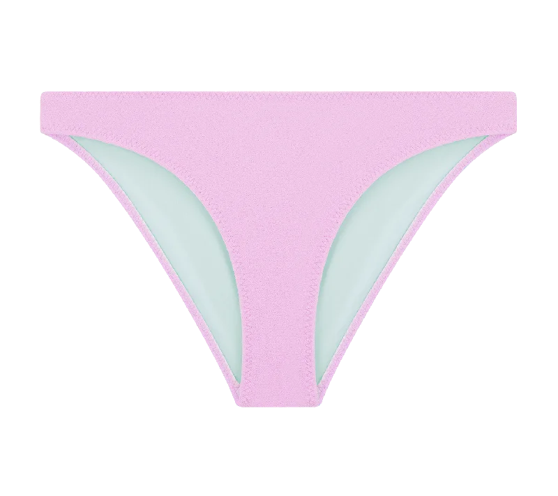 Ruched bikini with fabric gathers for a slimming effectLucy Bikini Bottom