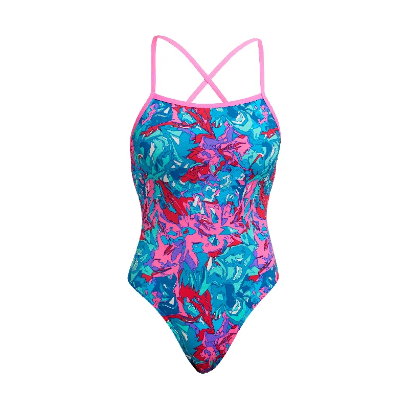 Plus - size women swimwear with full - coverage bottoms for comfort and confidenceManga Mad | Ladies Strapped In One Piece Plus - size women swimwear with full - coverage bottoms for comfort and confidenceManga Mad | Ladies Strapped In One Piece