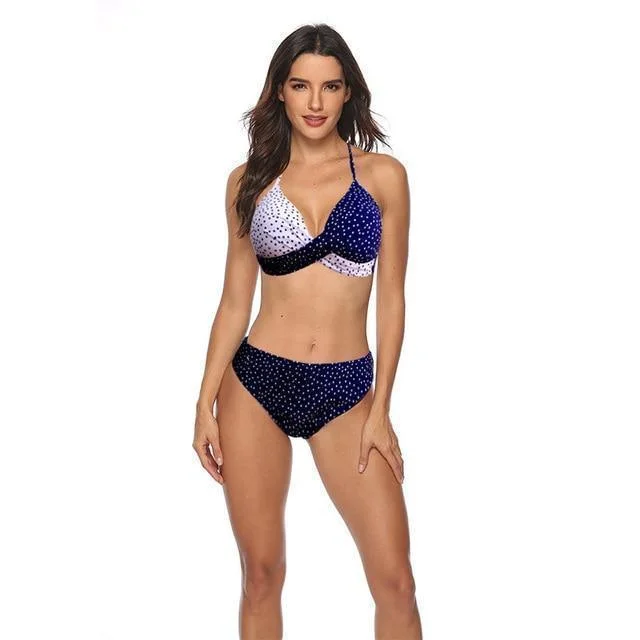 Blue Dotted