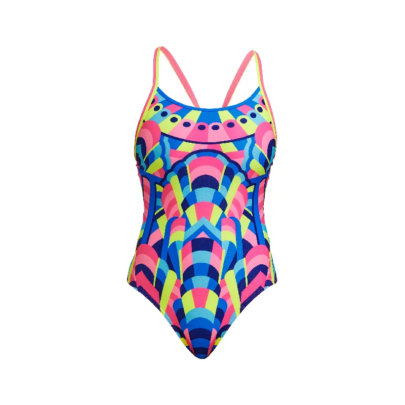 Neon - colored women swimwear to stand out on the beachPrincess Pageant | Ladies Diamond Back One Piece Neon - colored women swimwear to stand out on the beachPrincess Pageant | Ladies Diamond Back One Piece