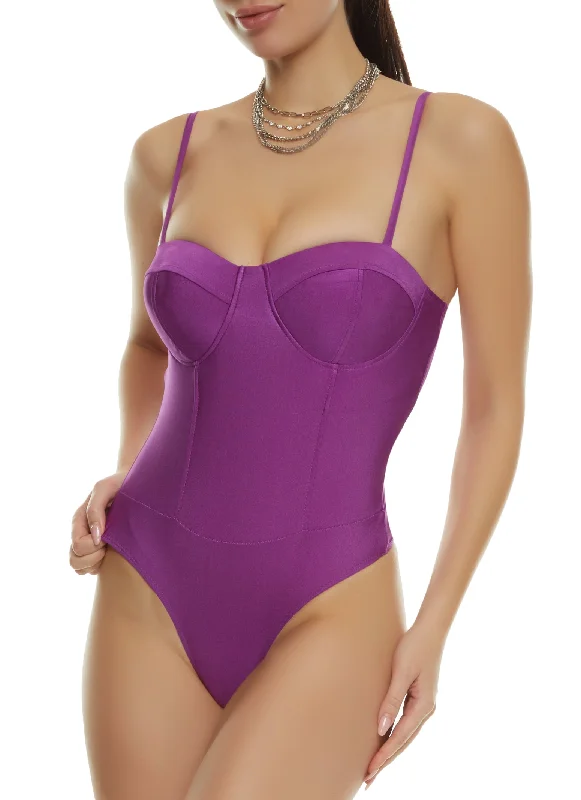 Printed Bodysuits with Floral Patterns for a Feminine VibeBustier Corset Bodysuit