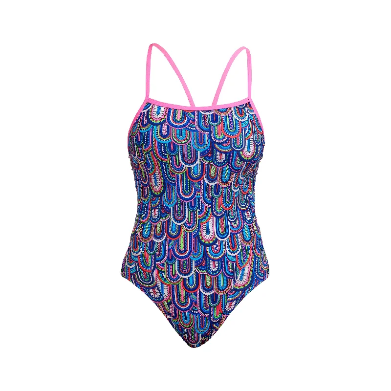 High - waisted women swimwear for a retro and flattering lookSpread My Wings | Ladies Single Strap One Piece