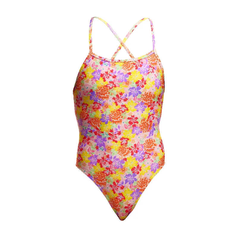 High - waisted women swimwear for a retro and flattering lookSummer Garden | Ladies Tie Me Tight One Piece High - waisted women swimwear for a retro and flattering lookSummer Garden | Ladies Tie Me Tight One Piece