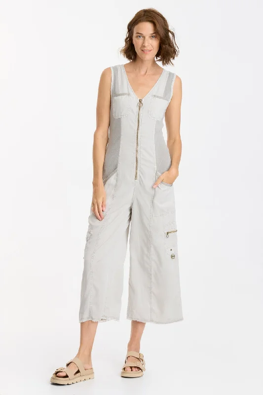 Women jumpsuits with polka - dot patterns for a classic and playful styleTavin Crop Jumpsuit